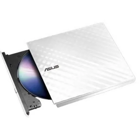 Drive Ótica Externa SDR-08D2S-U USB 2.0 ASUS Branco