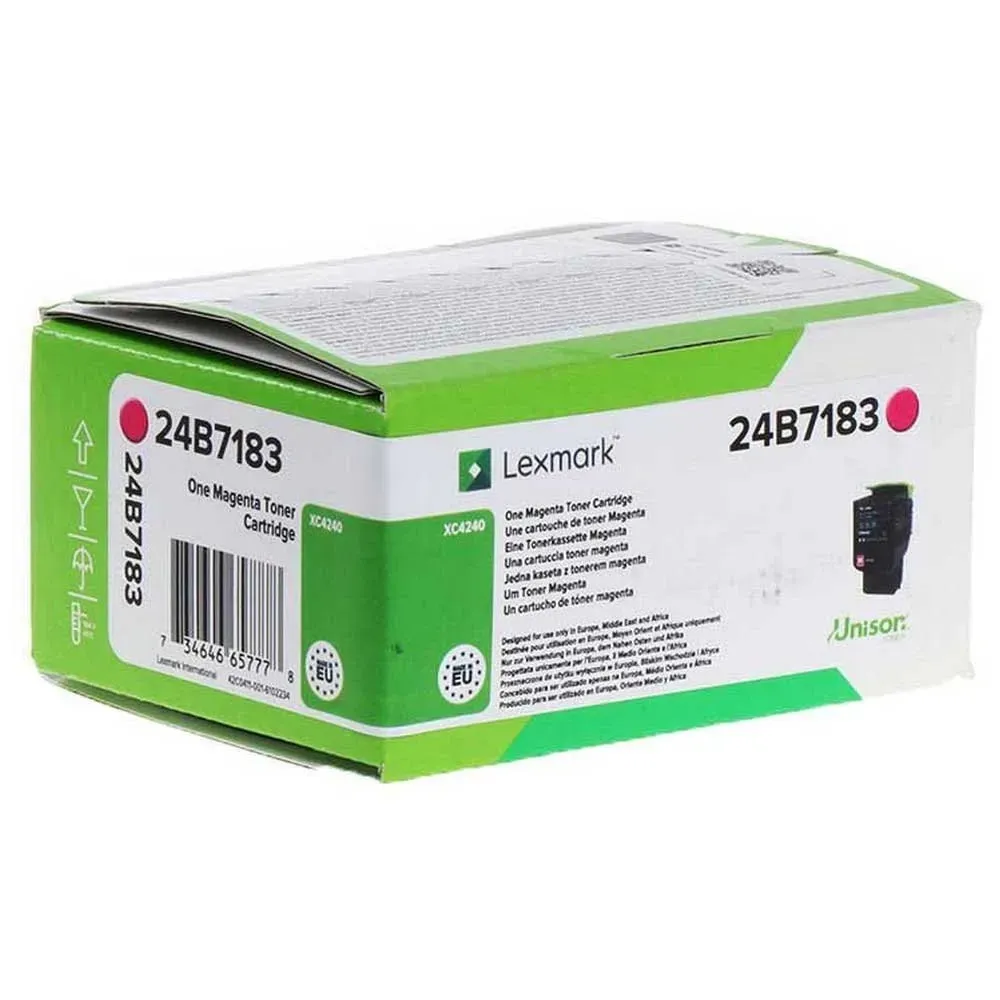 LEXMARK 24B7183 CARTUCHO MAGENTA