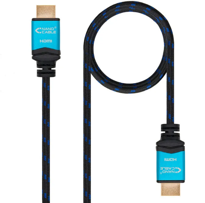 Cabo HDMI V2.0 4K@60Hz 18Gbps Nanocable A M/M 3 M Premium Preto
