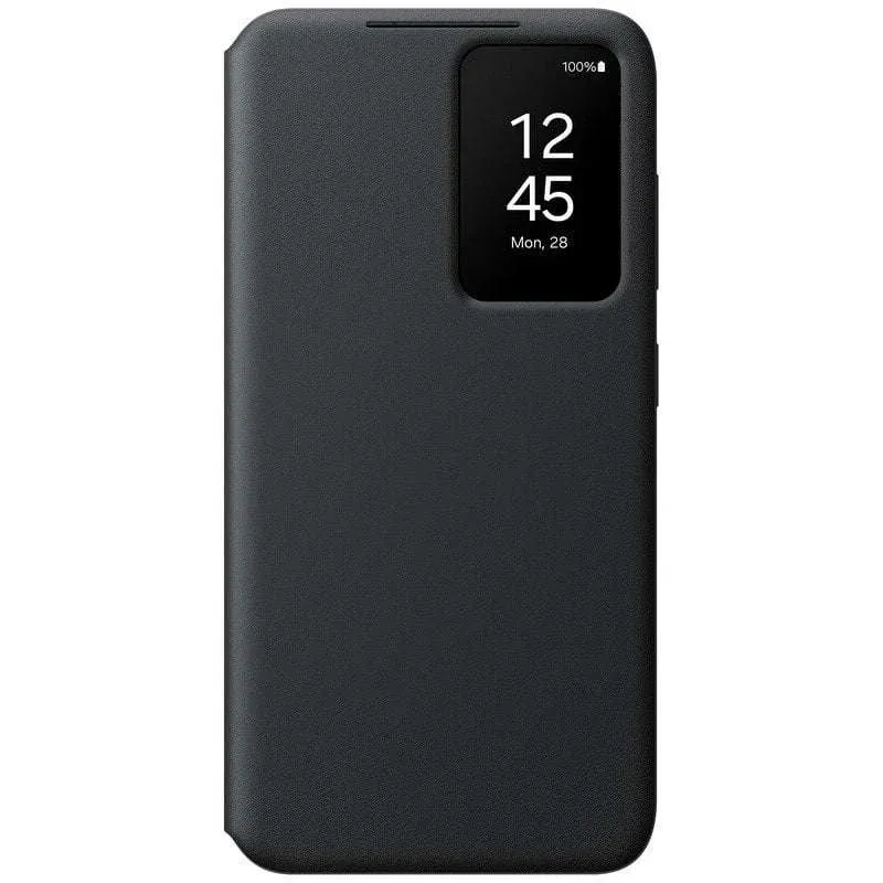 Capa flip inteligente preta Samsung para Galaxy S24