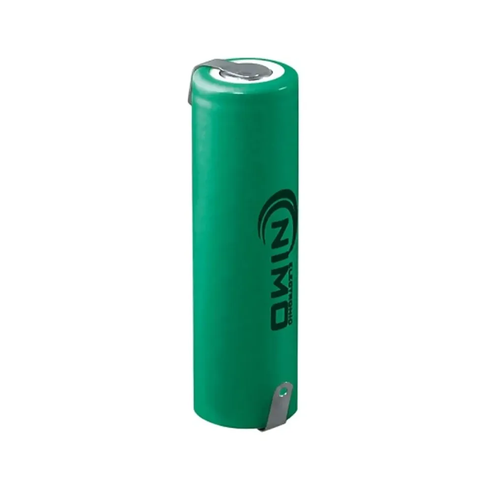 Pilha NIMO 1.2V 1600mA c/ Patilhas Verde (BAT478)