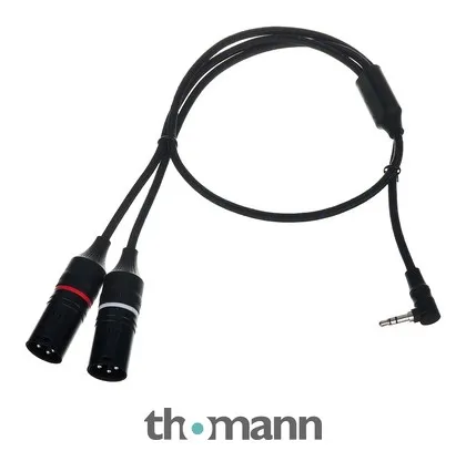 DAP-Audio FL117 TRS 90° 2x XLR/M 0.75m