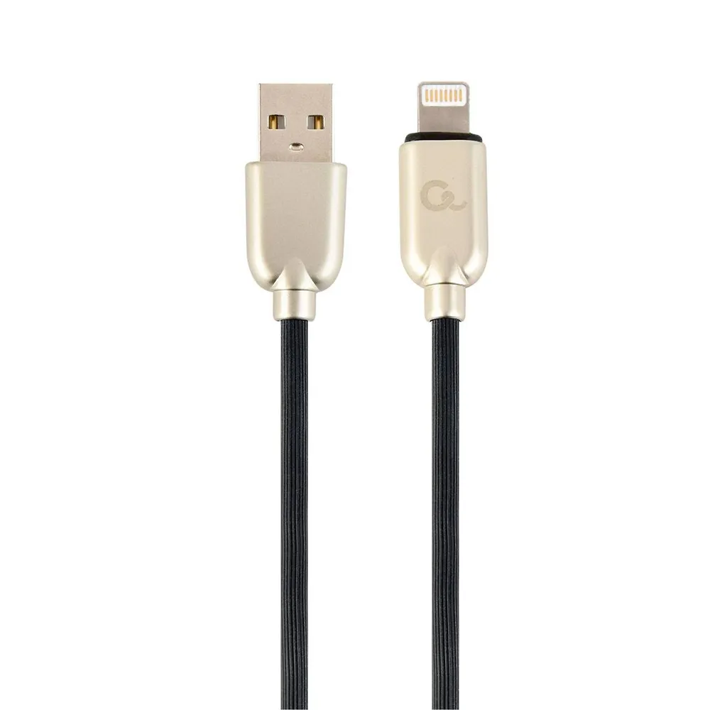 Cabo Gembird CC-USB2R-AMLM-1M USB-A para Lightning 1m Preto