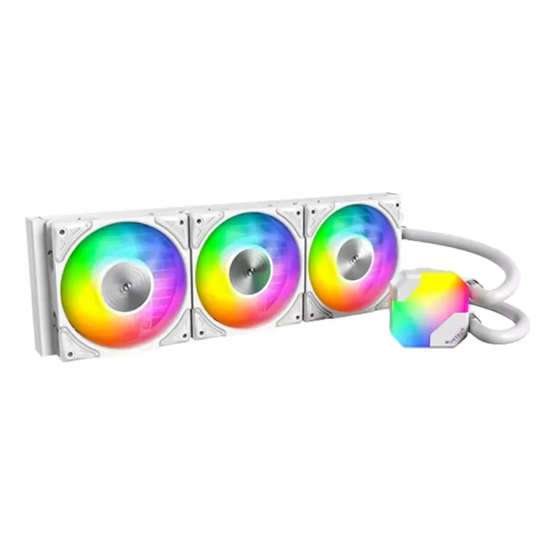 Water Cooler CPU Montech HyperFlow ARGB 360mm Branco