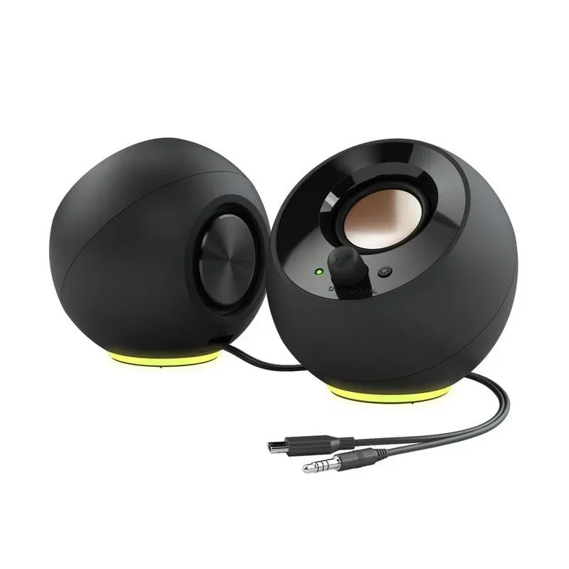 Altifalantes Creative PC USB-C 4.4W com iluminação RGB