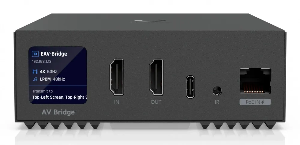Ubiquiti EAV-Bridge Enterprise Audio/Video Bridge 4K60 HDMI EAV-Bridge