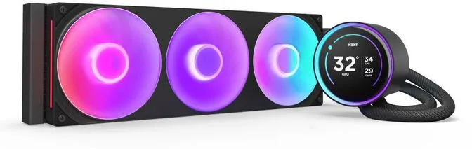 Water Cooler CPU NZXT Kraken Elite 420 (2025) RGB Preto