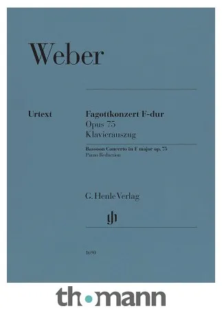 Henle Verlag Weber Fagottkonzert op.75