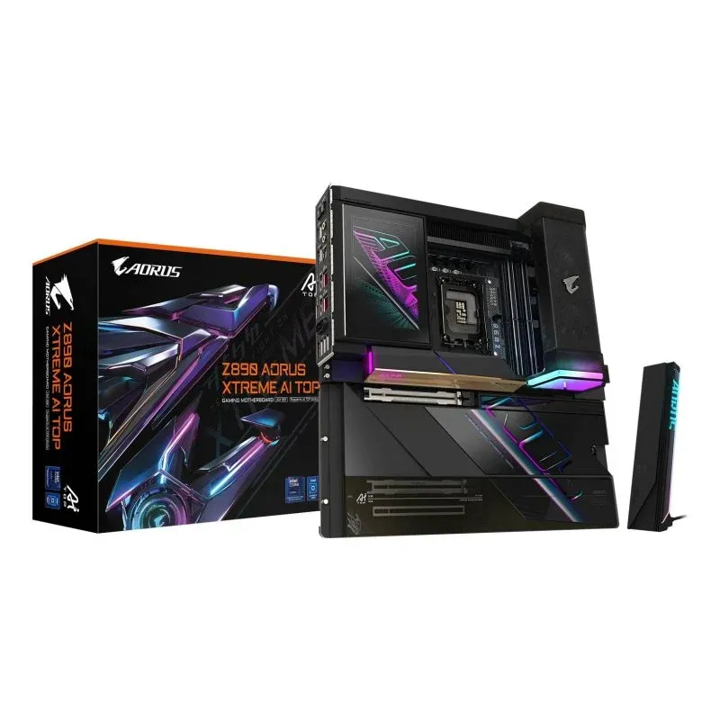 Gigabyte Z890 AORUS XTREME AI TOP Motherboard E-ATX Z890 LGA 1851 WiFi 7 Thunderbolt 5 10GbE