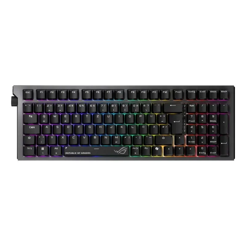 Teclado ASUS ROG Strix Morph 96 mecânico QWERTZ RGB sem fios e USB