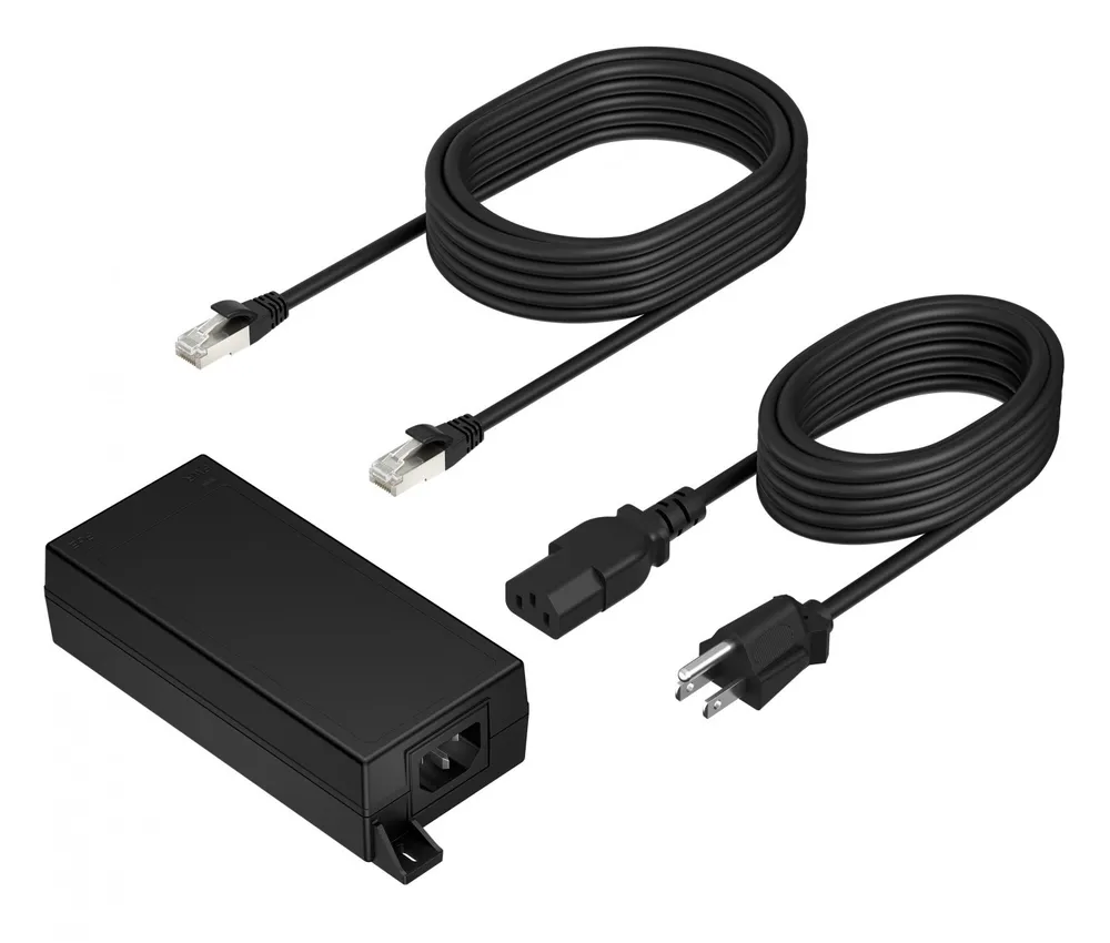 Adaptador HP Poly PoE++ 65W 2.5G com cabo CAT6A de 3,66m e B5NH6AA#ABB