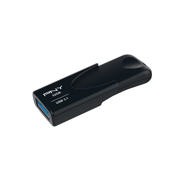 Pen USB PNY Attaché (32 GB - USB 3.1 - Preto)