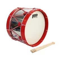 Caixa Tradicional Adamastor C12P 12" Cinza/Aro Vermelho
