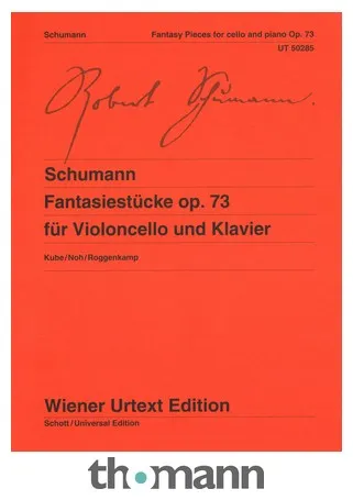Wiener Urtext Edition Schumann Fantasiestücke op. 73