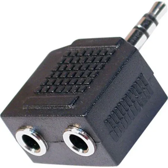 SMI ADAPTADOR Mini-Jack F x2/Mini-Jack M TRS 5-2170MP