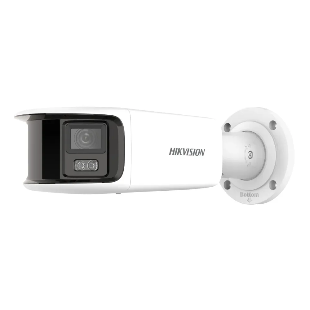 Câmara de Segurança IP Hikvision Pro Panorâmica Bullet ColorVu PoE 8MP 4mm Exterior IP67 - DS-2CD2T87G2P-LSU/SL(4mm)
