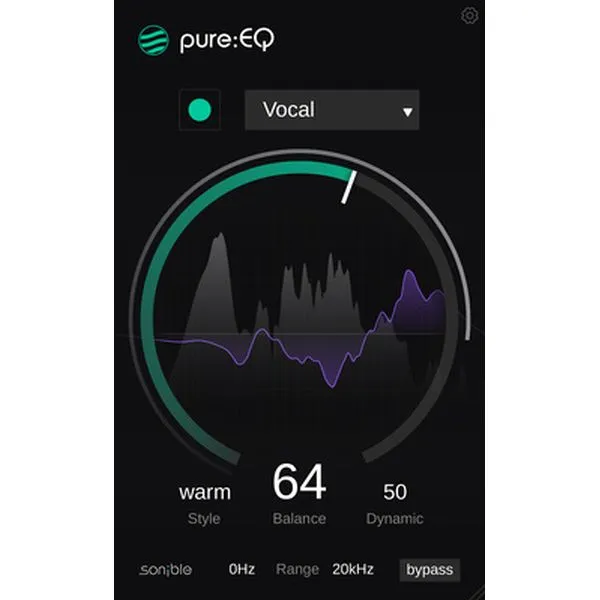 Sonible pure:EQ
