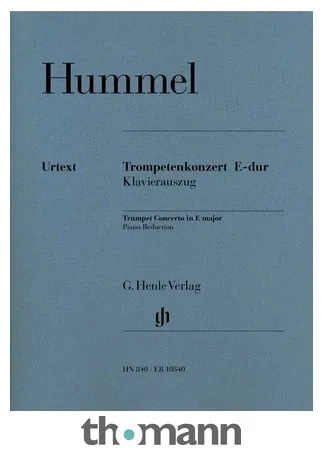 Henle Verlag Hummel Trompetenkonzert E-Dur
