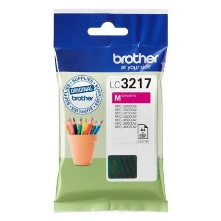 Tinteiro LC3217M Magenta Brother