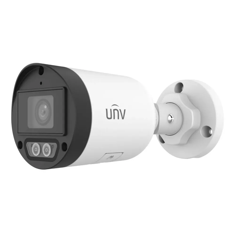 Câmara de Segurança IP Uniview Easy Bullet PoE 8MP 2.8mm IP67 Branca - IPC2128LB-ADF28K-DL