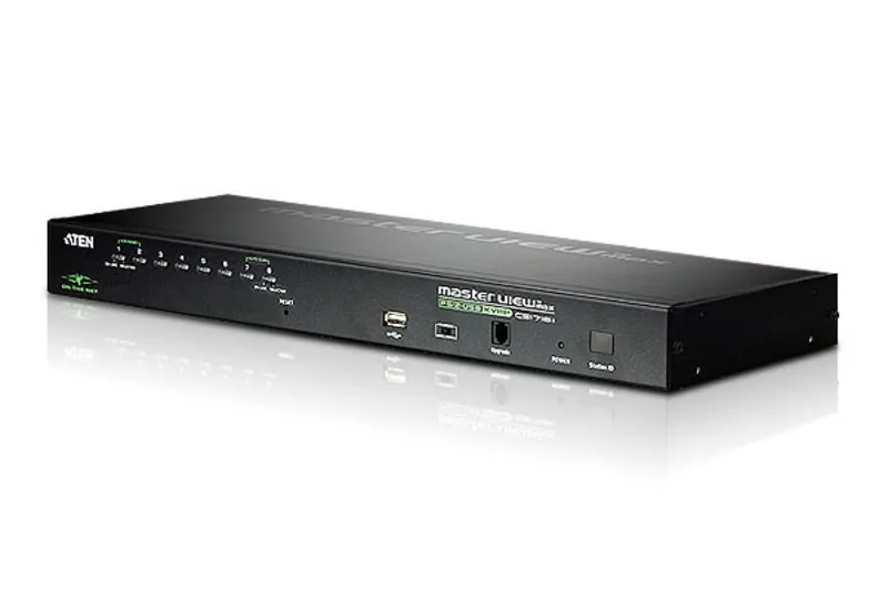 ATEN 1-Local/Remote Share Access 8-Port PS/2-USB VGA KVM CS1708I-AT-G