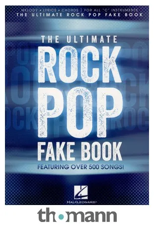 Hal Leonard Ultimate Rock Pop Fake Book