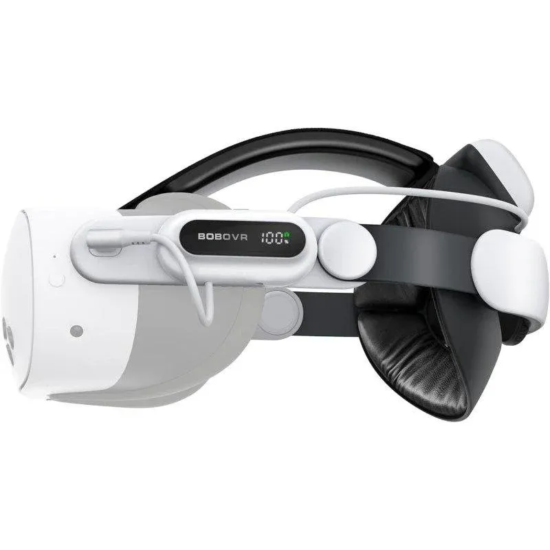 Acessorio VR BOBOVR E3 PRO para Meta Quest 3 Bateria 10000 mAh