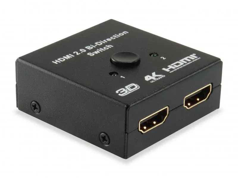 Switch Box HDMI Equip 2 Portas Bidirecional