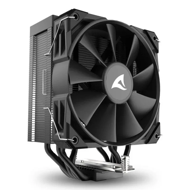 Sharkoon A50 Cooler de CPU Universal 120mm com TDP 230W e 5 Heatpipes