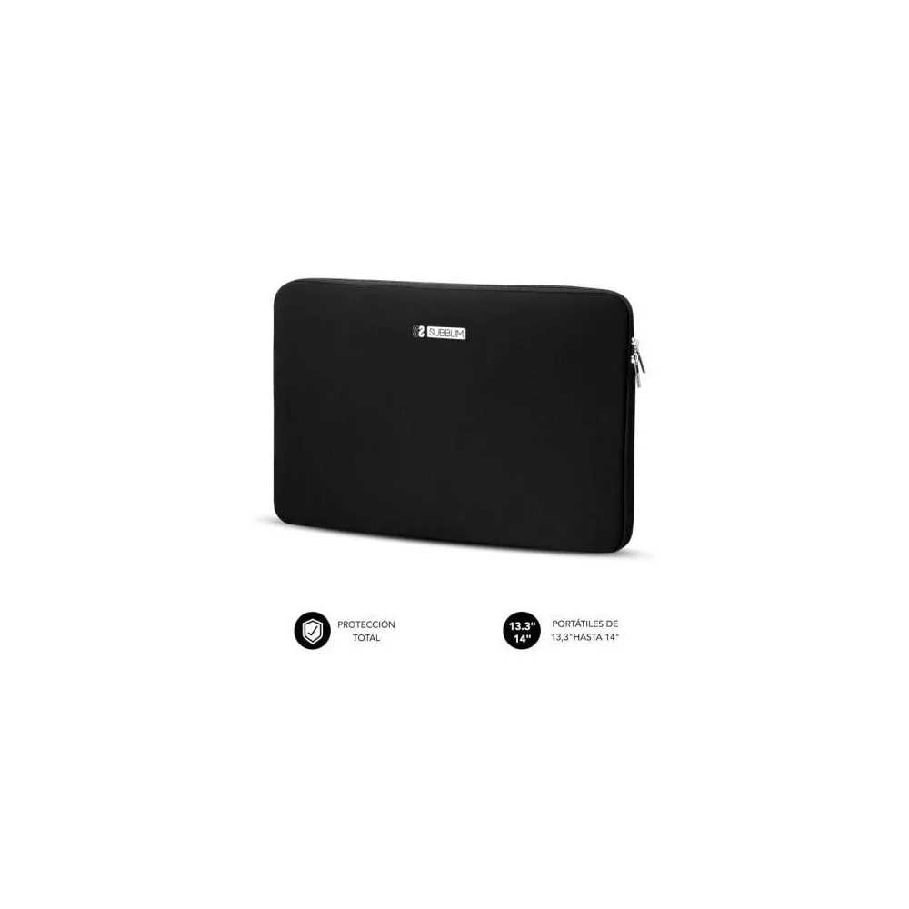 Subblim Bolsa para portátil Urban Preto SUBLS-SKIN114