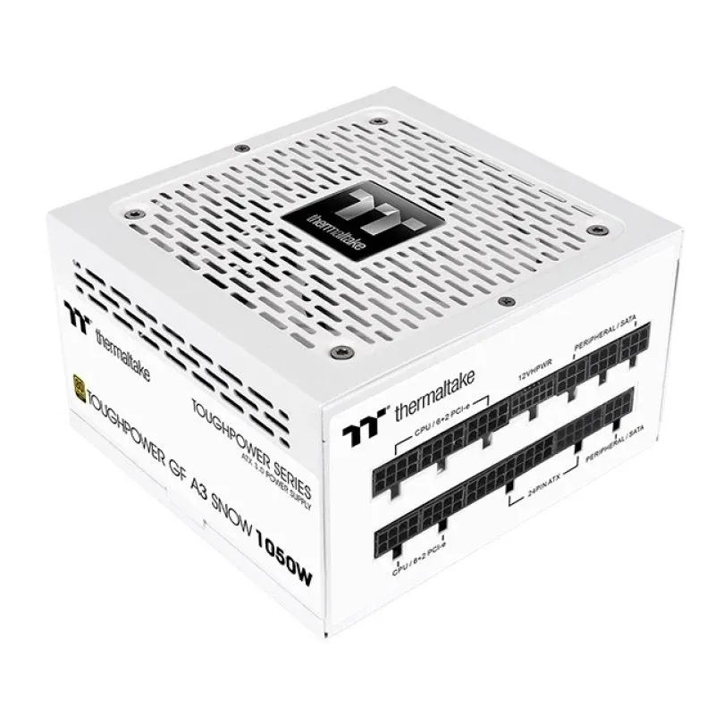 Fonte Alimentação Thermaltake Toughpower GF A3 Snow TT Premium Edition PCIe 5.0 1050W 80 Plus Gold Modular