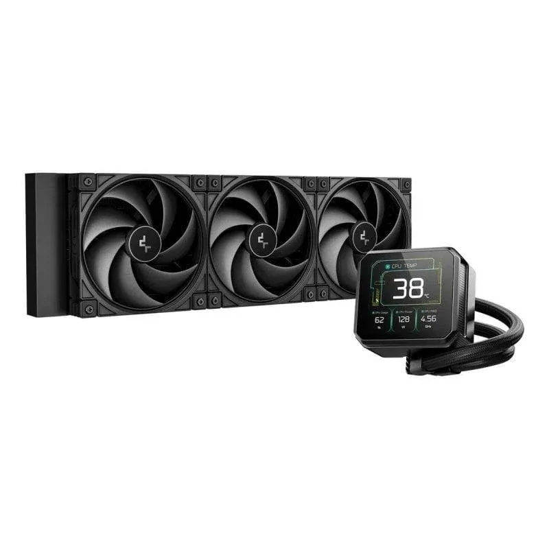 Refrigeración Líquida DeepCool Spartacus 360 360mm 3 Ventiladores LCD RGB