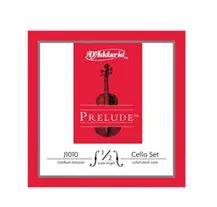 Jogo cordas Violoncelo 1/2 D'Addario Prelude J1010 Medium tension