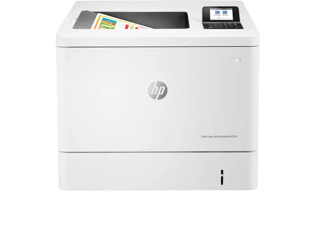 Impressora Laser HP Color LaserJet Enterprise M554dn Cores