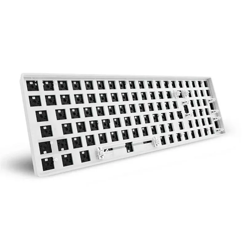 Teclado Sharkoon SGK50 S2 Barebone Compacto 96% RGB QWERTZ Alemão Branco