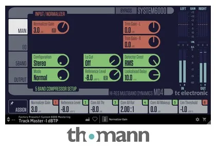 tc electronic MD4 HD Hi-Res Multiband Dynam.