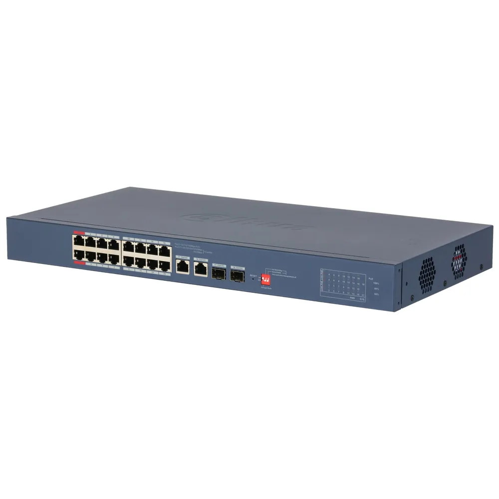 Dahua CS4218-16ET-190 SWITCH POE 16-PORTAS SFP CS4218-16ET-190
