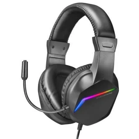 Auscultadores MH122 RGB Mars Gaming Preto