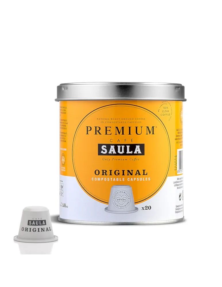 Cápsulas Saula 30338139 Compostável Original 20Cap