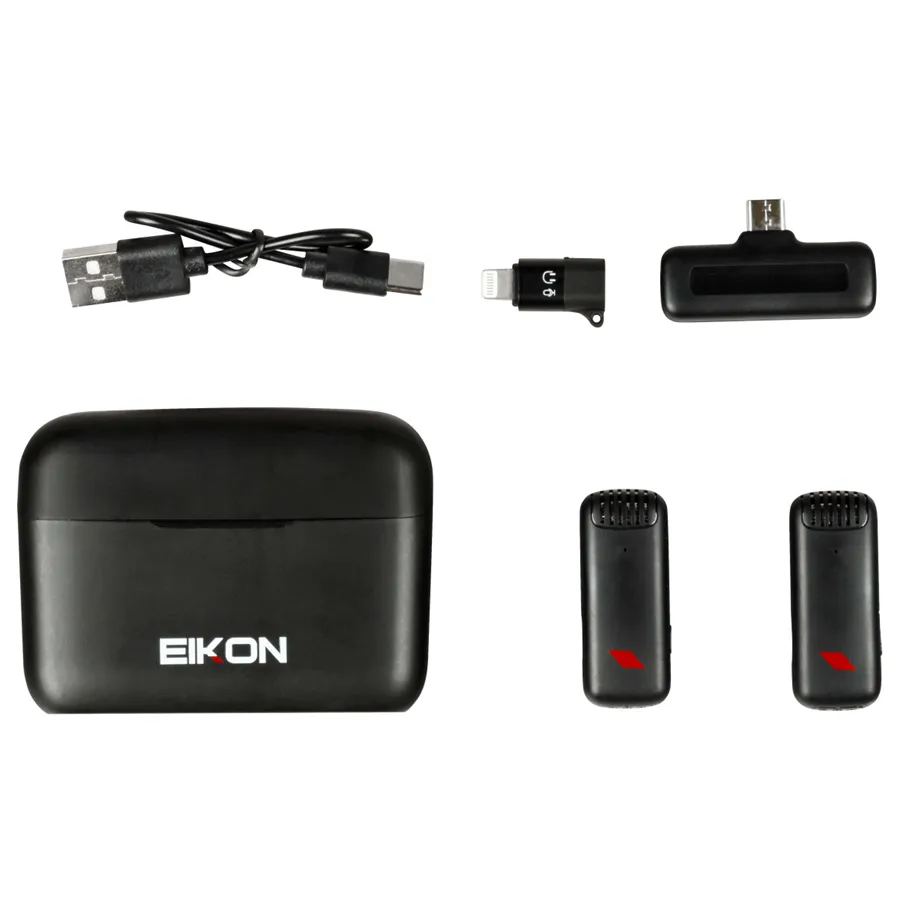 Microfone de Lapela sem Fios Eikon Twinstream