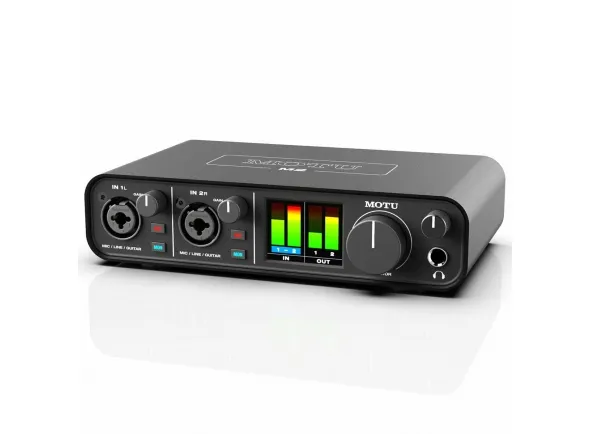 MOTU M2 Interface Áudio USB-C ESS Sabre32 Ultra DAC 2x2