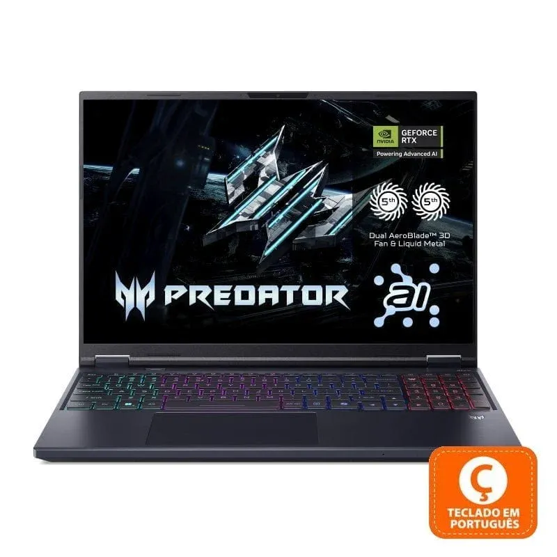 Acer Predator Helios Neo 16 AI PHN16-73-92VA Intel Core Ultra 9 275HX/16GB/1TB SSD/RTX 5070/16" (PT)