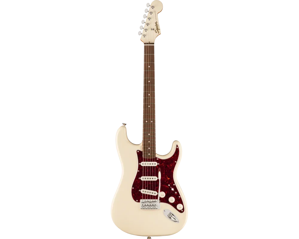 Squier by Fender FSR Classic Vibe 60s Stratocaster LRL TPG Olympic White