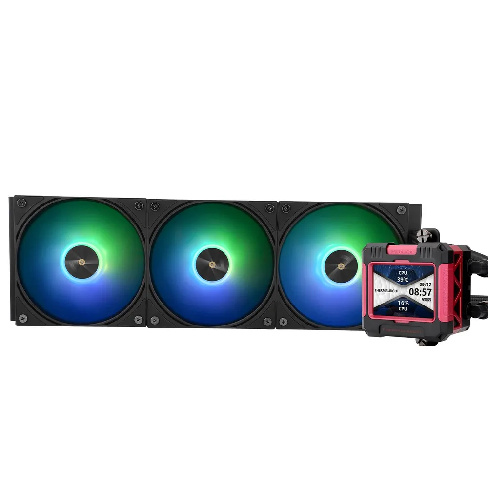 Water Cooler CPU Thermalright Frozen Warframe 360 ARGB RB All-In-One 360mm Preto