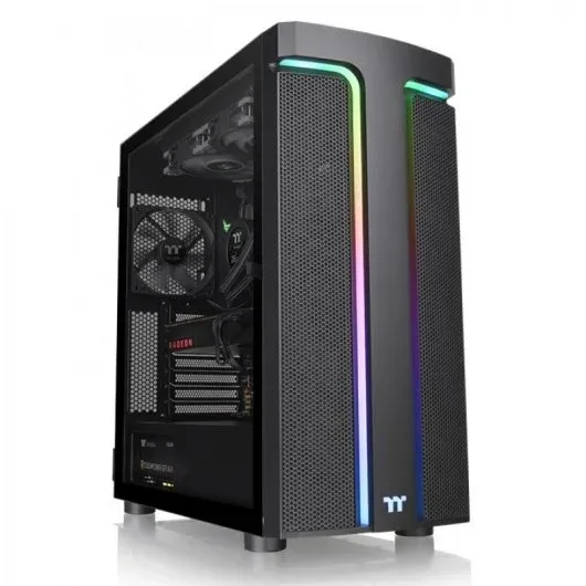 Caixa ATX Thermaltake H590 TG ARGB Vidro Temperado USB 3.0