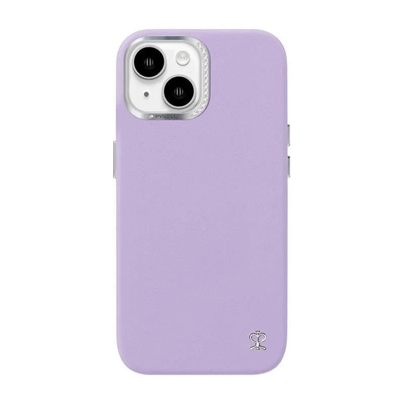 Funda para móvil Joyroom PN-15F1 Capa de Silicone Roxa com Cristais para iPhone 15