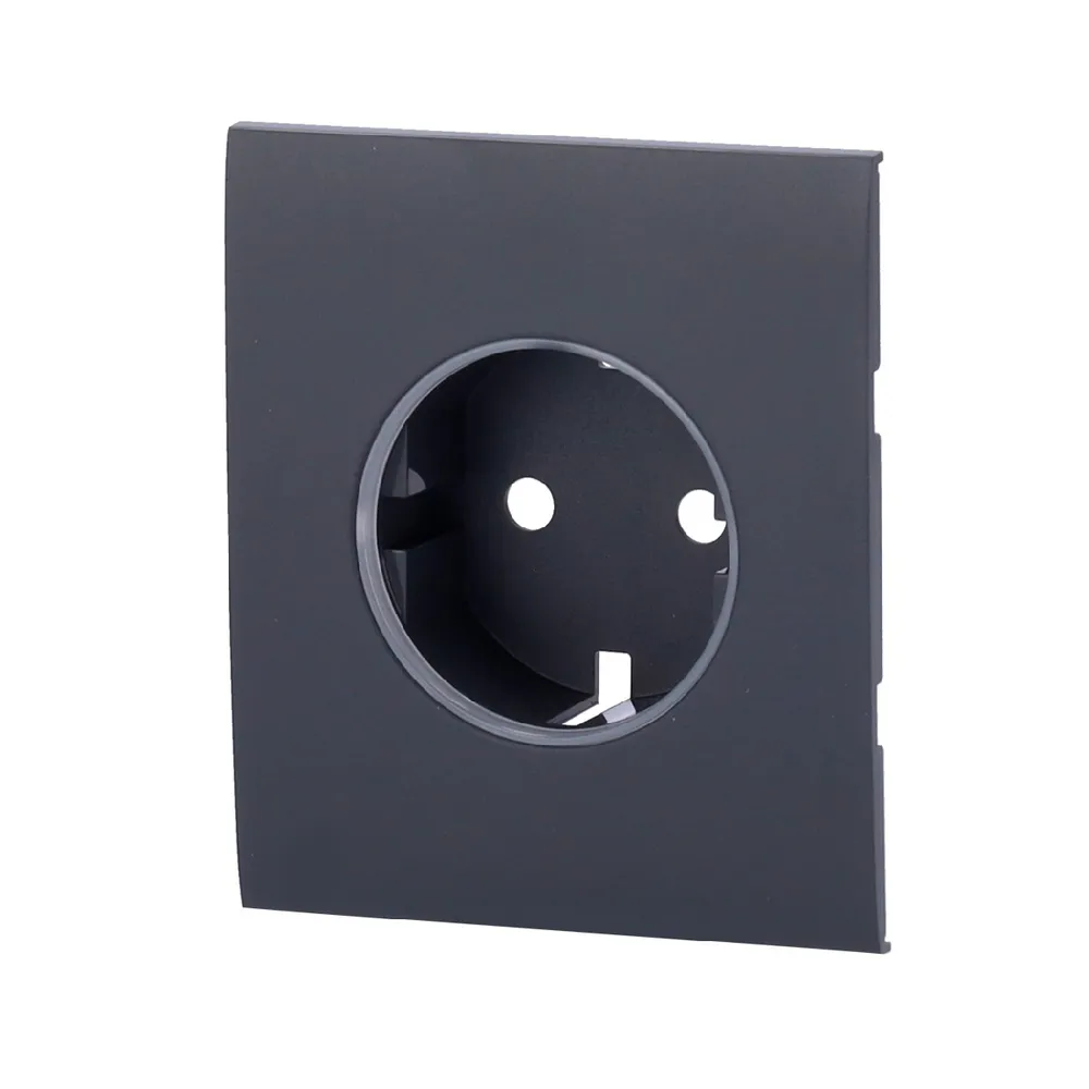 Tampa Central Ajax CenterCover Ficha Tipo F Cinzenta - AJ-CENTERCOVER-GRA