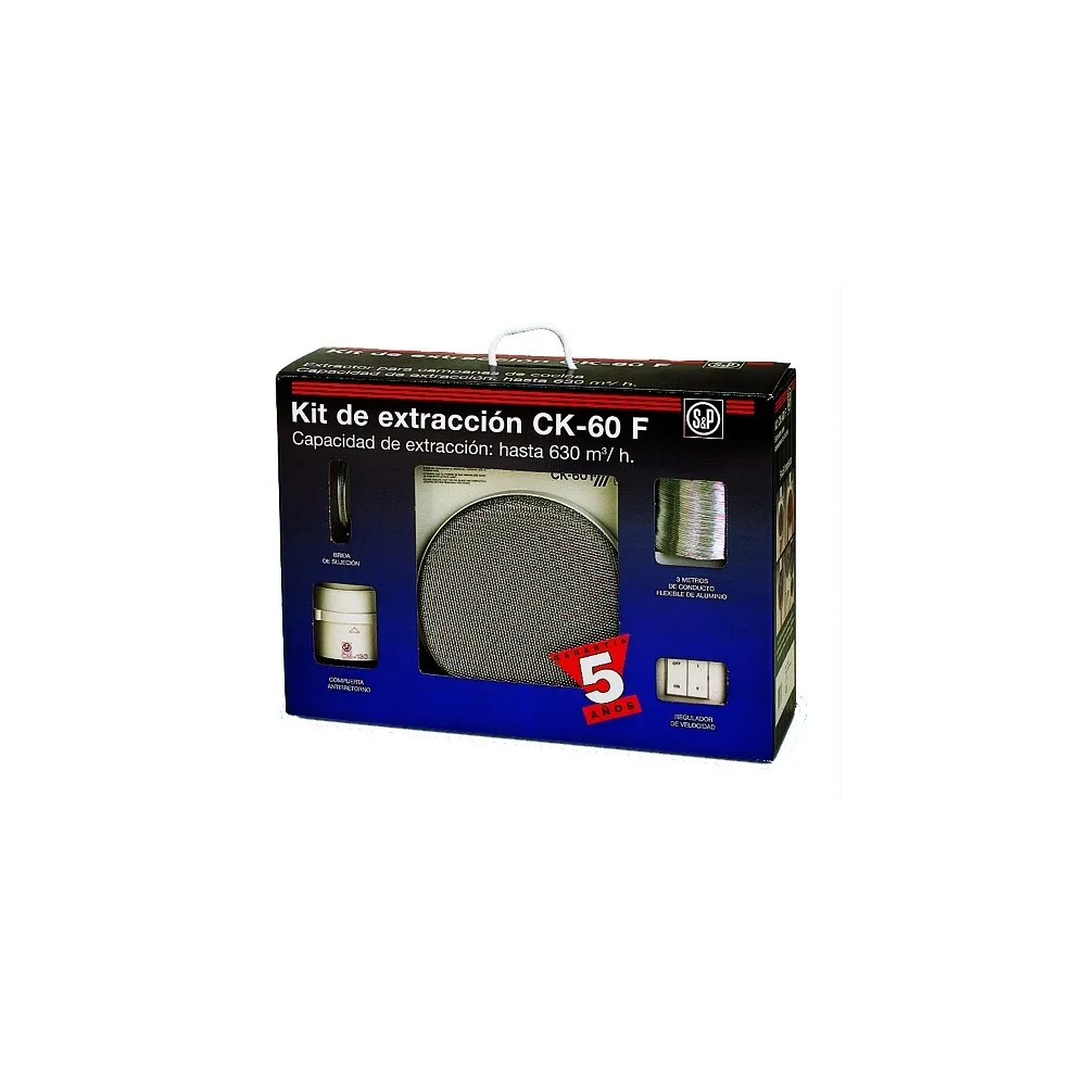 KIT EXTRACTOR COZINHA S&P - CK 60 F - 5211364400