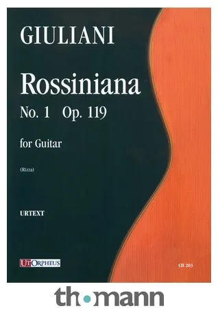 UT Orpheus Edizioni Giuliani Rossiniana No. 1