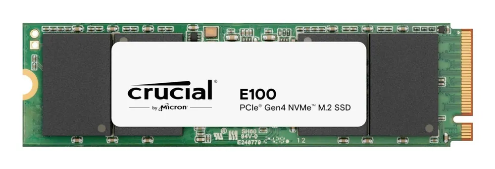 Disco Duro Crucial E100 2TB M.2 SSD PCIe 4.0 5000MB/s NVMe